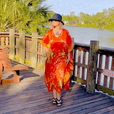 Caftan Scarlet
