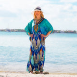 Caftan Falling Feathers