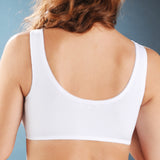 Cotton-Breeze Lace Bra