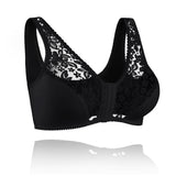Cotton-Breeze Lace Bra
