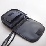 Multi-Pocket Leather Shoulder Bag