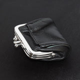 Leather Coin Purse With Clasp