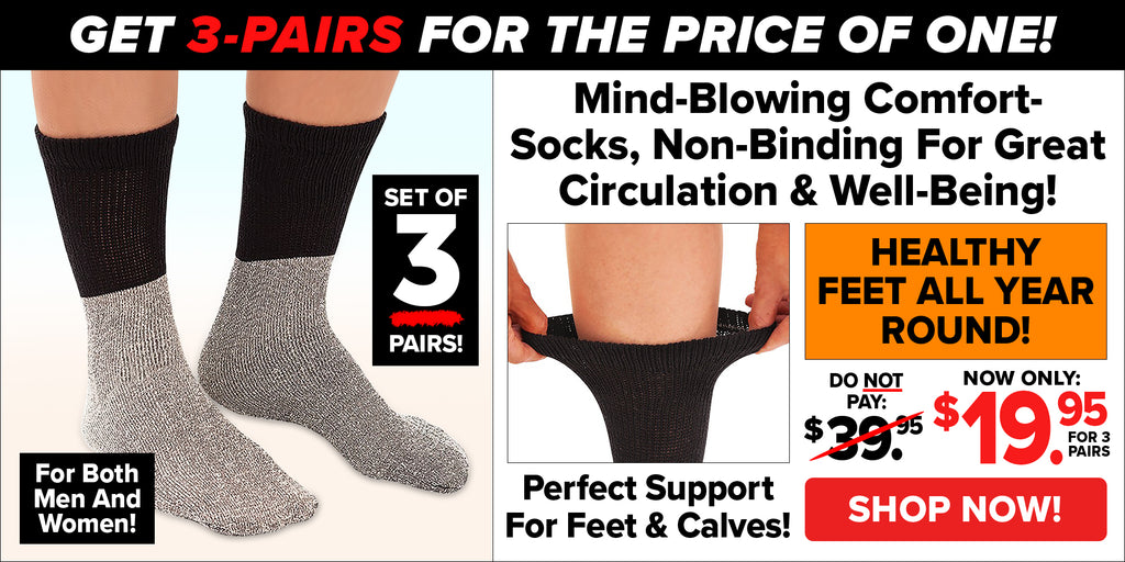 Zipper Compression Socks – Primo Comfort