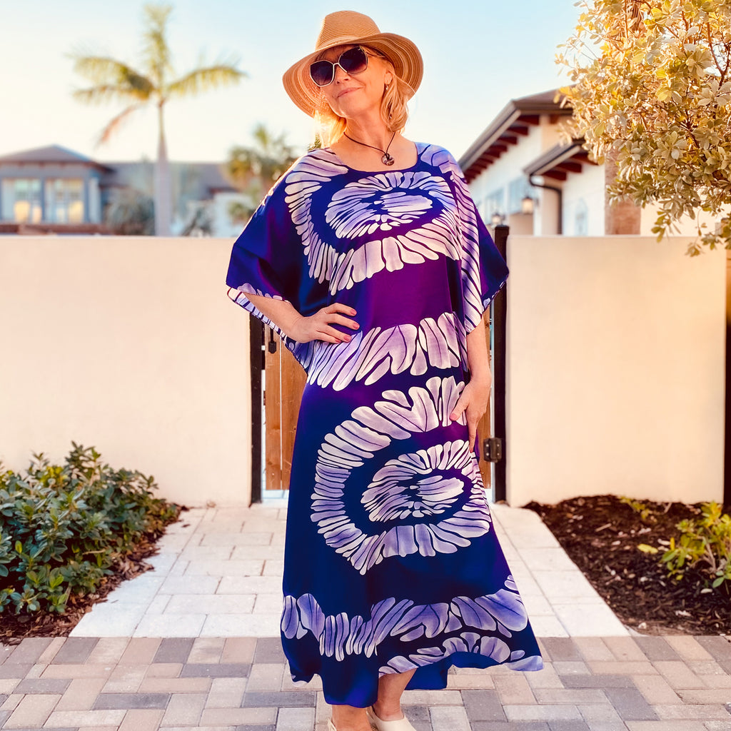 Caftan Hyacinth — Cool, breezy, comfortable & slimming style! – Primo ...