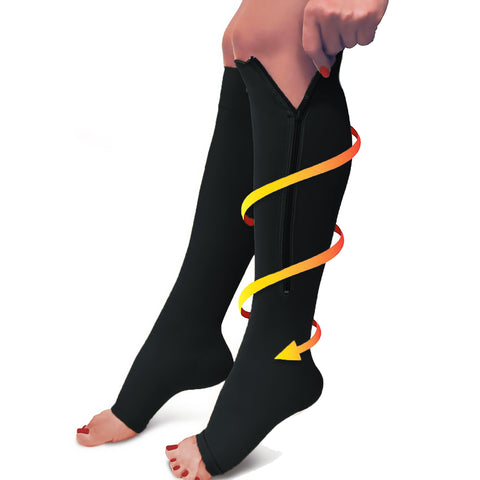 Zipper Compression Socks