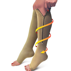 Zipper Compression Socks