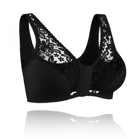 Cotton-Breeze Lace Bra – Primo Comfort