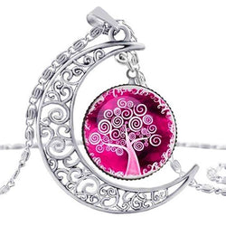 Earth Serenity Necklace - Pink Rose