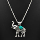 Elephant Grace Jewelry Set - Aqua